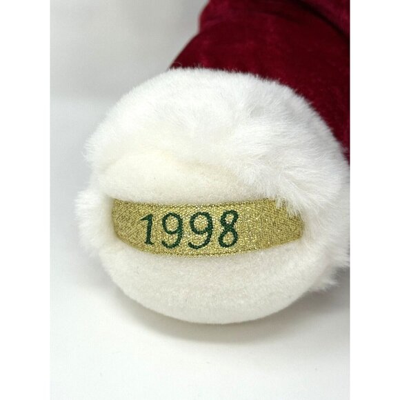 Vintage 1998 DanDee Snowflake Teddy Bear Collectible White Plush Stuffed Animal - Picture 3 of 8